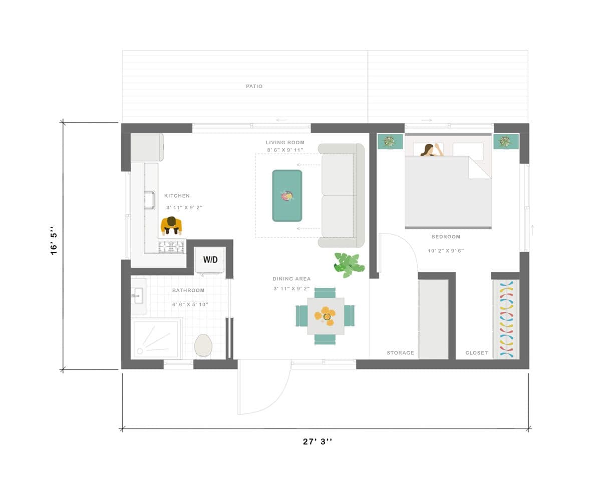 The Suite Floor Plan
